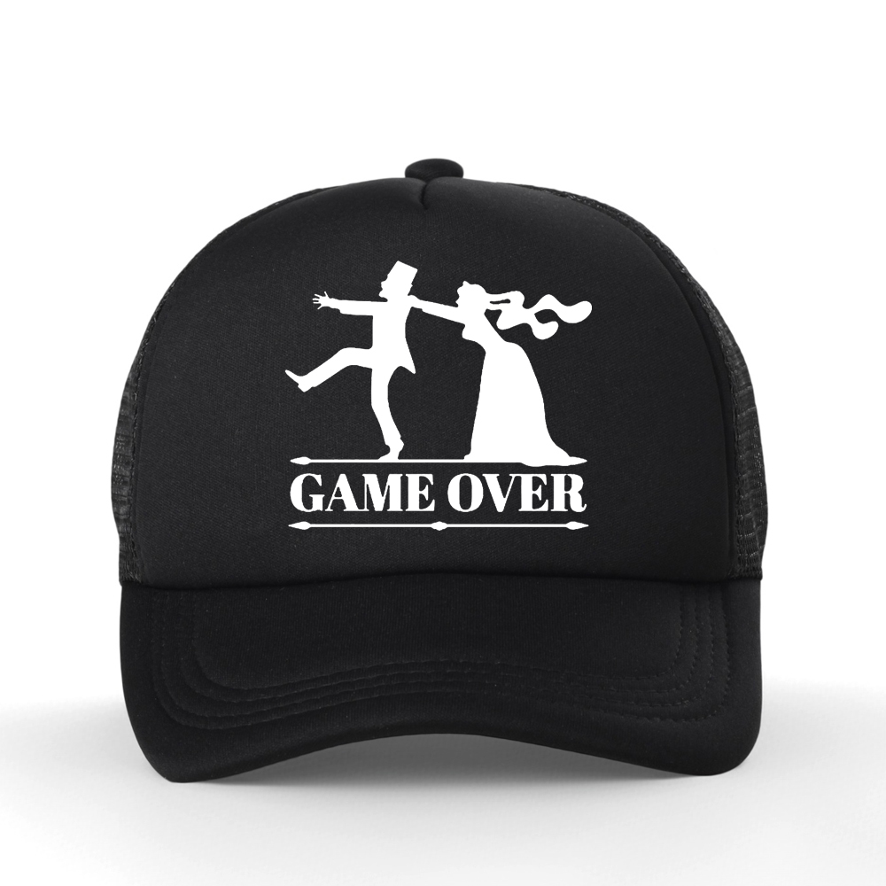 Game Over Bride Groom Bachelor - Trucker Cap Mesh recension och pris