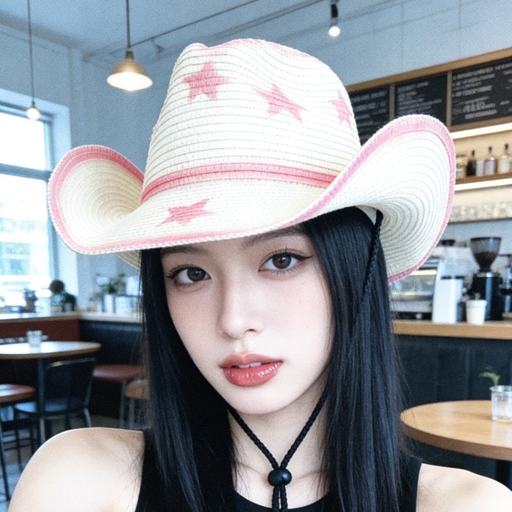 Fashion Breathable Westren Cow - Cowboy Hat Straw recension och pris