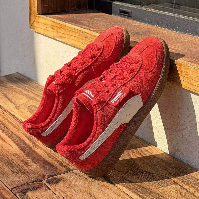 New PUMA Palermo Red Suede Sne - Puma Shoes Suede Classic recension och pris