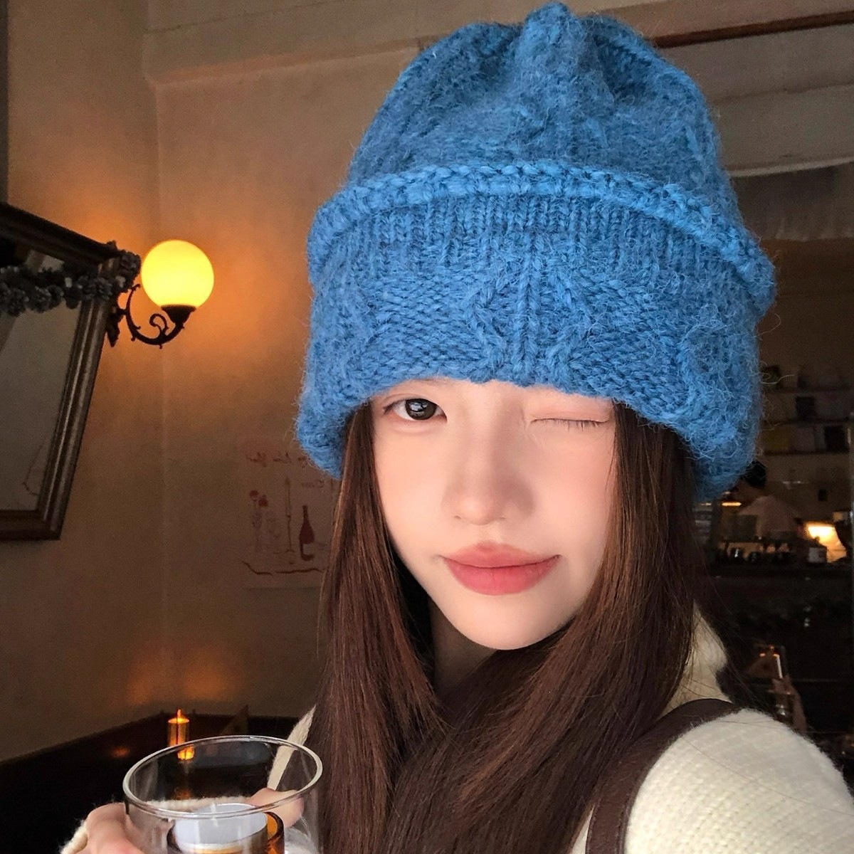Cream Cable Knit Beanie Women  - Beanie Cuffed Knit recension och pris